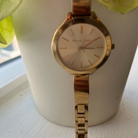 Michael Kors Gold-Tone Watch - Picture 2 of 3